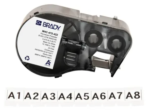 BRADY Etikety pre M410, BMP41, M510, BMP51, BMP53 a M511 / Etikety / Samolepiace (M4C-475-422)