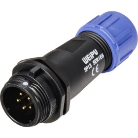 Weipu SP1311 / P 5 I guľatý faston, 1 ks; SP1311 / P 5 I