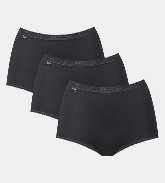 Dámske nohavičky Basic+ Maxi 3P - BLACK - black 0004 - SLOGGI BLACK 44