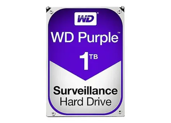 WD Purple 1TB / HDD / 3.5 SATA III / 5 400 rpm / 64MB cache / 3y (WD10PURZ)