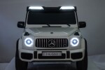 Mamido Elektrické autíčko Mercedes G63 XXL 4x200W 24V MP4 biele