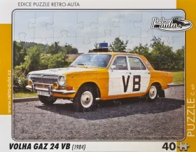 RETRO-AUTA Puzzle č.69 Volga GAZ 24 VB (1984)