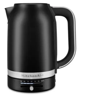 KitchenAid 5KEK1701EBM čierna matná / Rýchlovarná kanvica / 2000-2400W / 1.7 L / nerez (5KEK1701EBM)