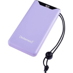 Intenso F10000 powerbanka 10000 mAh Quick Charge, Dodávka energie Li-Pol USB-A, USB-C® purpurová Indikátor stavu; 7332033