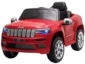 Mamido Detské elektrické autíčko Jeep Grand Cherokee lakované červené