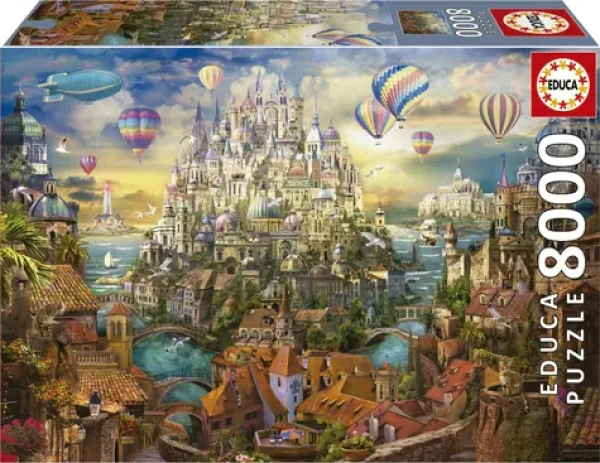Educa Puzzle Mesto snov