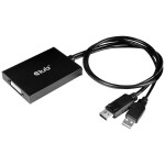 CLUB3D CAC-1010-A aktívna redukcia DisplayPort na Dual Link DVI-D čierna 60cm / USB napájanie (CAC-1010-A)