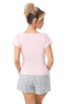 DÁMSKE PYŽAMO BUNNY SHORT šedá S
