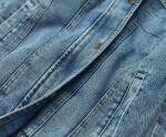 Světle oboustranná džínová bunda pro přechodné období model 16279945 S'WEST Barva: odcienie niebieskiego, Velikost: