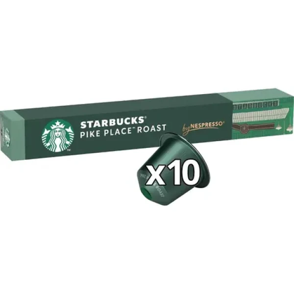 Starbucks Pike Place Roast Nespresso 10 ks / Kapsľová káva (7613036961783)