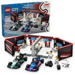 LEGO® City 60444 Garáž F1® a vozidlá Mercedes- AMG a Alpine