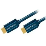 ClickTronic HQ OFC kábel HDMI male lt;gt; HDMI male, pozlátené, HDMI High Speed with Ethernet, 3D, 3m (4040849703041)