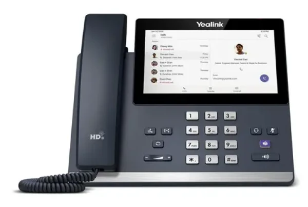 Yealink MP56 E2 Teams Edition sivá / VoIP telefón / 7" dotykový displej / PoE / Wi-Fi (1301017)