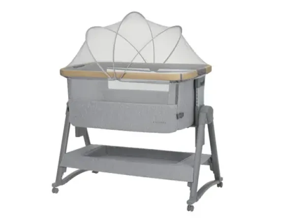 KikkaBoo Postieľka prenosná Nanna Grey / od narodenia do cca 6 mesiacov (max. 9 kg) (31003020106KB)