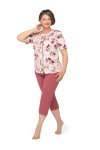 Dámske pyžamo Martel Maria I 200 kr / r M-2XL kaštanové M