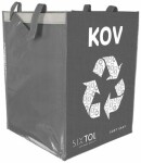 SIXTOL SORT Easy METAL 36l / Taška na triedený odpad / 30x30x40cm (SX4208)