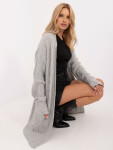 Kardigan AT SW model 20463763 szary - FPrice jedna velikost