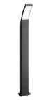 Philips Splay antracitová / LED vonkajšie stĺpové svietidlo / 12W / 1200lm / 4000K / IP44 (SKL000396645)