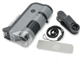 Carson MicroFlip / Vreckový mikroskop / LED osvetlenie / zväčšenie 100-250x (MP-250)