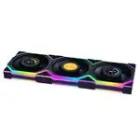 Lian Li UNI FAN SL Wireless LCD 3ks vrátane ovládača Čierny / ARGB / 120mm / 1900rpm / 29.5dBA / 58 CFM / (12SLLCD1W3B)