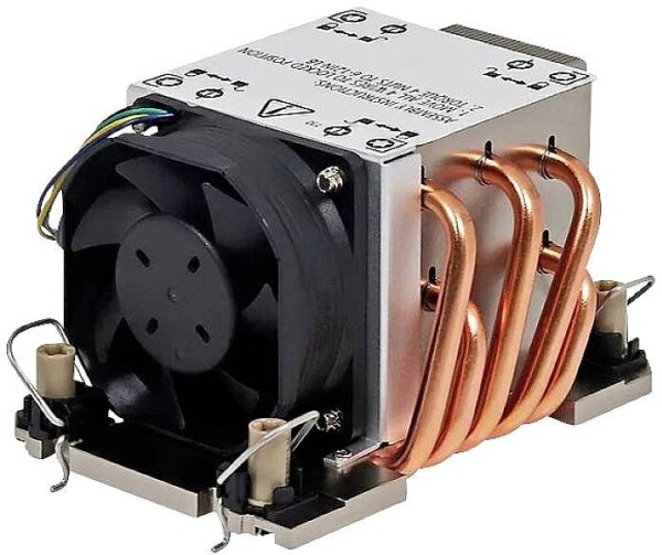 Dynatron S7 Intel 4677 1U Aktiv Kupfer 1100 Kuehlkoerper mit Vapor Chamber Base Luefter mit PWM und bis zu 205W TDP