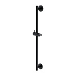 OMNIRES - Sprchová tyč s posuvným držiakom, 66 cm, čierna DR12BL