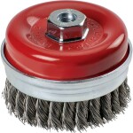 Kwb Hrnkové kefy AGGRESSO-FLEX®, zauzlené, zvlnený oceľový drôt HSS na použitie s uhlovými brúskami 719226 1 ks; 719226