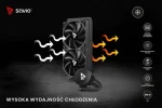 NOX 240 / Komplet vodného chladenia / 240mm / 2x 120mm