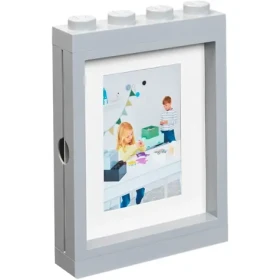 LEGO® fotorámik - šedá / 268 x 47 x 193 mm (6041131740)