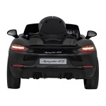 Mamido Elektrické autíčko Porsche Spyder RS ​​718 MP4 čierne