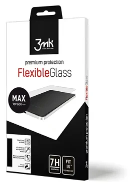 3mk FlexibleGlass Max pre Huawei P10 Lite zlatá / Hybridné sklo / tvrdosť 7H / hrúbka 0,2 mm