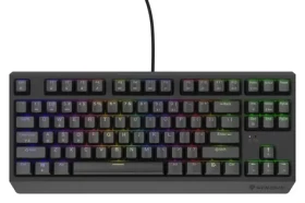 Genesis Thor 230 TKL RGB Outemu Brown čierna / Herná klávesnica / Mechanická / US layout / Drôtová USB (NKG-2079)