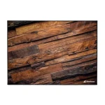 Sharkoon SKILLER SFM12 Wood hnedá / podložka pod stoličku / 140x100cm (4044951040025)