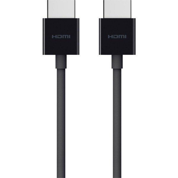 Belkin HDMI prepojovací kábel Zástrčka HDMI-A, Zástrčka HDMI-A 2.00 m čierna AV10168bt2M-BLK 4K UHD HDMI kábel; AV10168bt2M-BLK