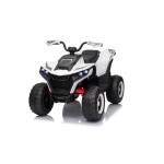 Mamido Detská elektrická štvorkolka Fast Wheel 4x4 biela