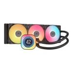 Corsair AIO iCUE LINK Titan 360 RX LCD čierna / 3x 120mm / 36dB / 300-2100 RPM / 73.5CFM / Intel + AMD (CW-9061023-WW)