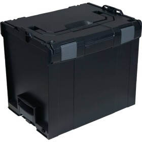 BS Systems L-BOXX 374, 6100000308 box na náradie, ABS, čierna, (d x š x v) 442 x 357 x 389 mm; 6100000308