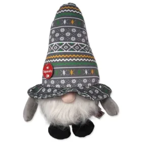 Dog Fantasy Hračka - Winter Tale trpaslík pískací šedivá 30 cm (454-13333)