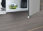 SAPHO - MIRRÓ galérka s LED osvetlením, 90x70x16cm, biela MC090-0030