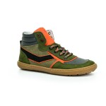 Koel Koel4kids Danish Nappa Khaki členkové barefoot topánky 28 EUR