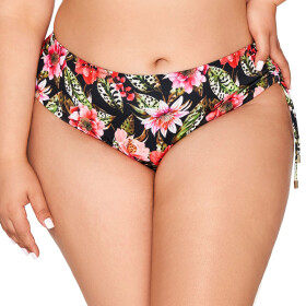 Spodný diel plaviek 218/2 Floral - AVA černá L