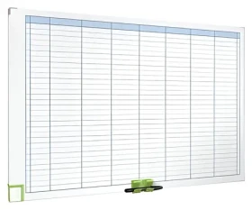 NOBO Performance týždenná plánovacia tabuľa / 900 × 600 mm / biela (3048201)