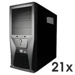 ARCTIC Silentium T11 čierna / PC skriňa / bez zdroja / 21 ks bez obalu (PCACO-PCS1100-CB)