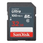 SanDisk Ultra SDHC 32GB / Class 10 / UHS-I U1 / 100MB / s / vhodné pre Full HD (SDSDUNR-032G-GN3IN)