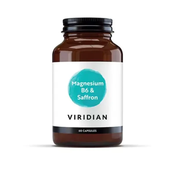 Viridian Magnesium B6 Saffron 60 cps (09676)