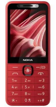 Nokia 215 4G 2nd Edition červená / Tlačidlový telefón / Dual-SIM / 2,8" QVGA / LTE / 1450 mAh (1GF038BPB1L03)