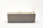 Plastia Samozavlažovací truhlík Berberis taupe/slonová kosť 60 cm