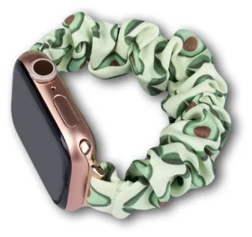 Hurtel Gumový remienok Avokádo pre Apple Watch 42/44/45mm / Remienok / Motív avokádo