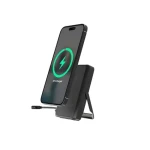 Powerbanka 10000 mAh čierna / Powerbanka / bezdrôtové nabíjanie 15 W / Power Delivery 20 W / magnetické uchytenie (PB10-WPC15MS-01)
