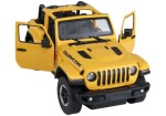 RASTAR Auto na diaľkové ovládanie R/C Jeep Wrangler Rubicon 1:14 Rastar žlté